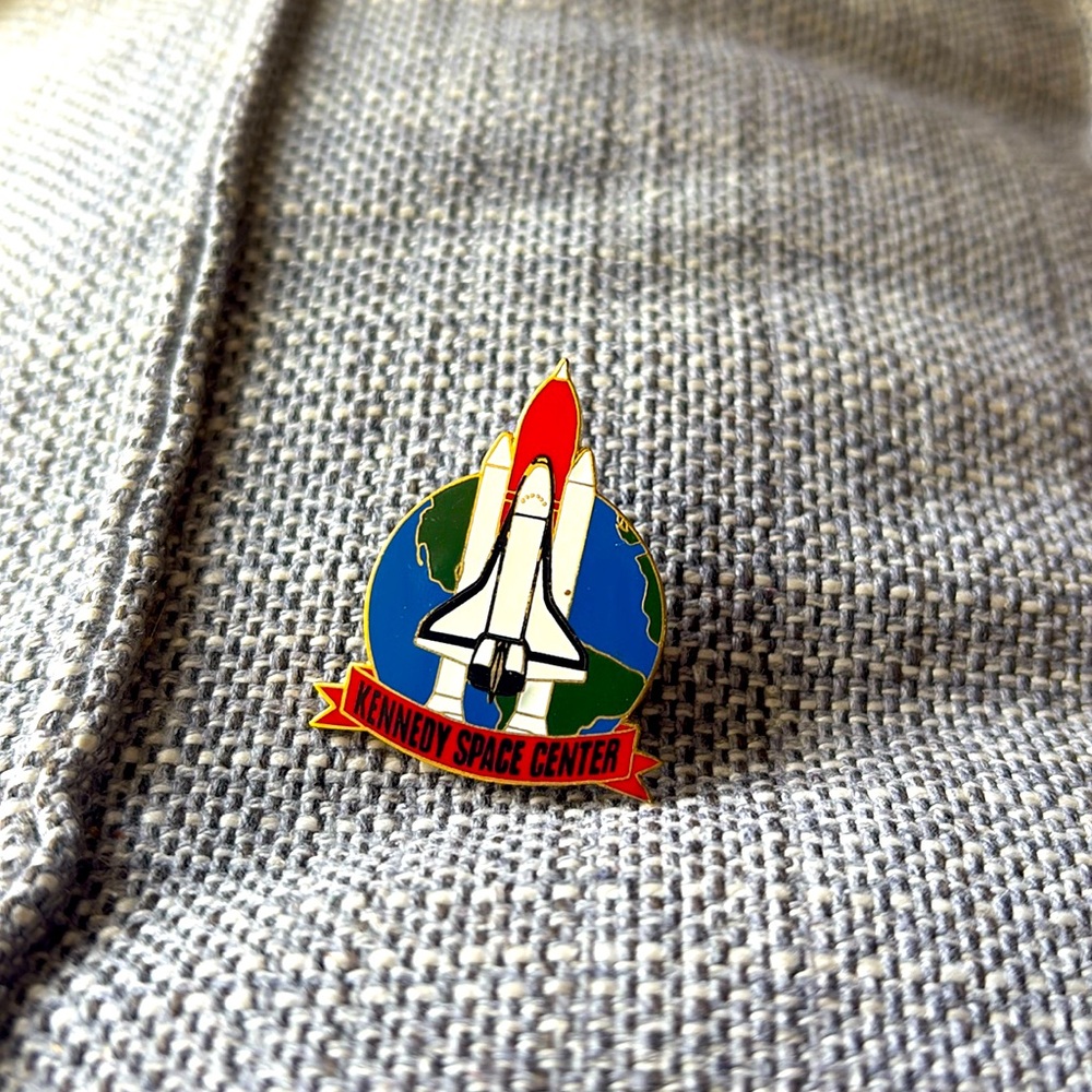 Kennedy Space Center lapel pin